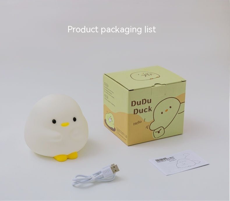 DUDU Duck™ | Nacht- en Sfeerlampje LED | Oplaadbaar met Aanraaksensor