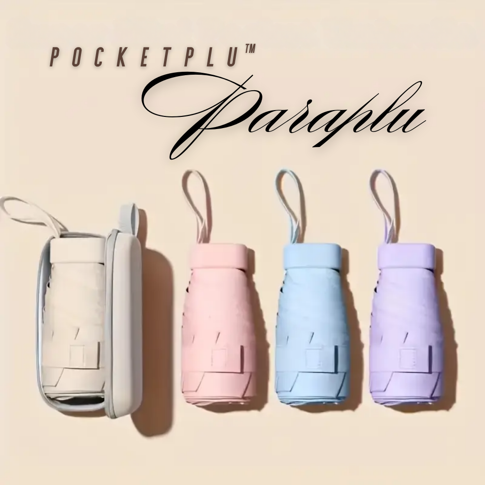 PocketPlu™ | Paraplu die in je tas past
