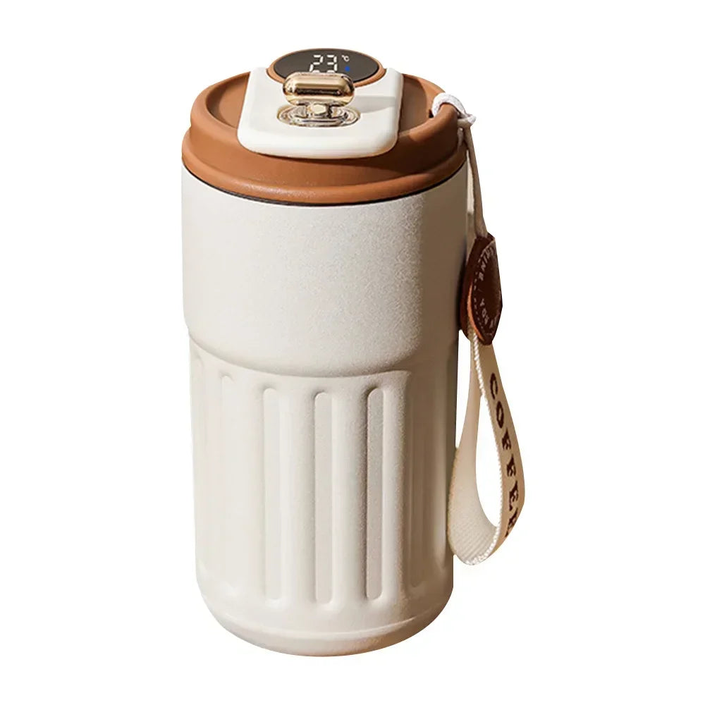 CozyCup™ | De Slimme Thermosbeker die Warmte en/of Kou Bewaakt