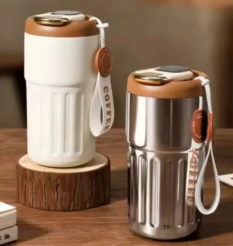 CozyCup™ | De Slimme Thermosbeker die Warmte en/of Kou Bewaakt