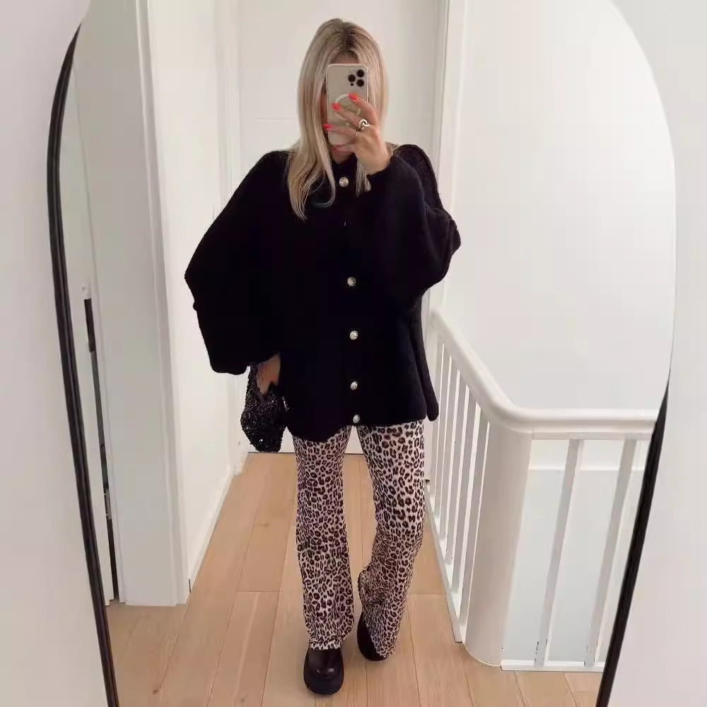 Sophie™ | Oversized vest met gouden knopen