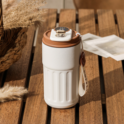 CozyCup™ | De Slimme Thermosbeker die Warmte en/of Kou Bewaakt