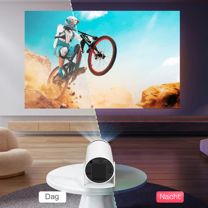 4K Android11 Projector | Mini Beamer Dual WiFi