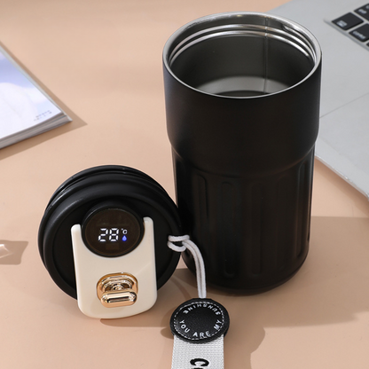 CozyCup™ | De Slimme Thermosbeker die Warmte en/of Kou Bewaakt